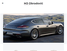 Tablet Screenshot of m3autoservis.com